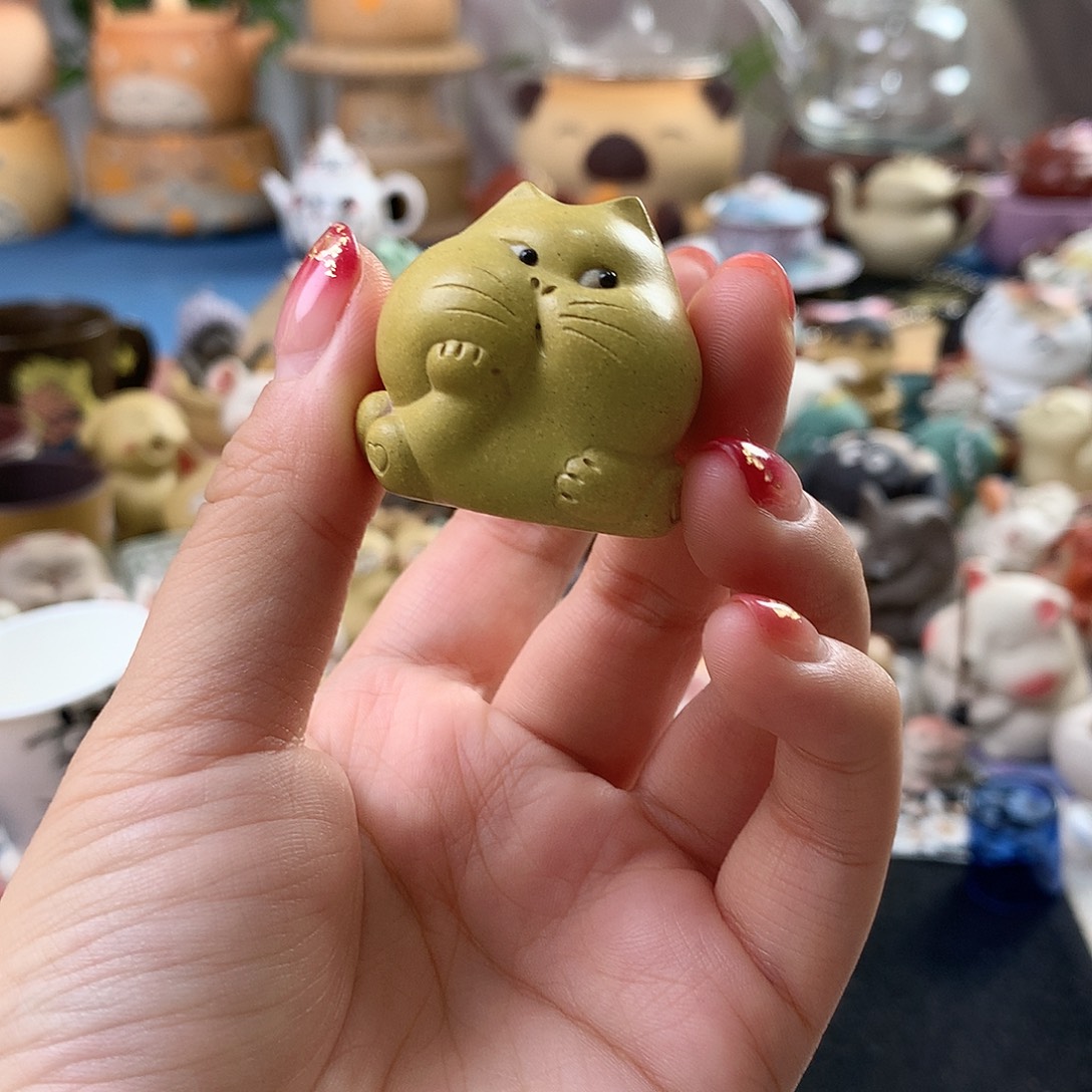 紫砂茶宠手工制作