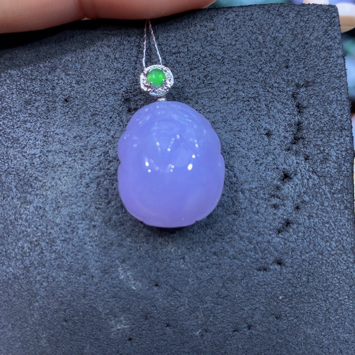 翡翠18K金镶嵌手链翡翠