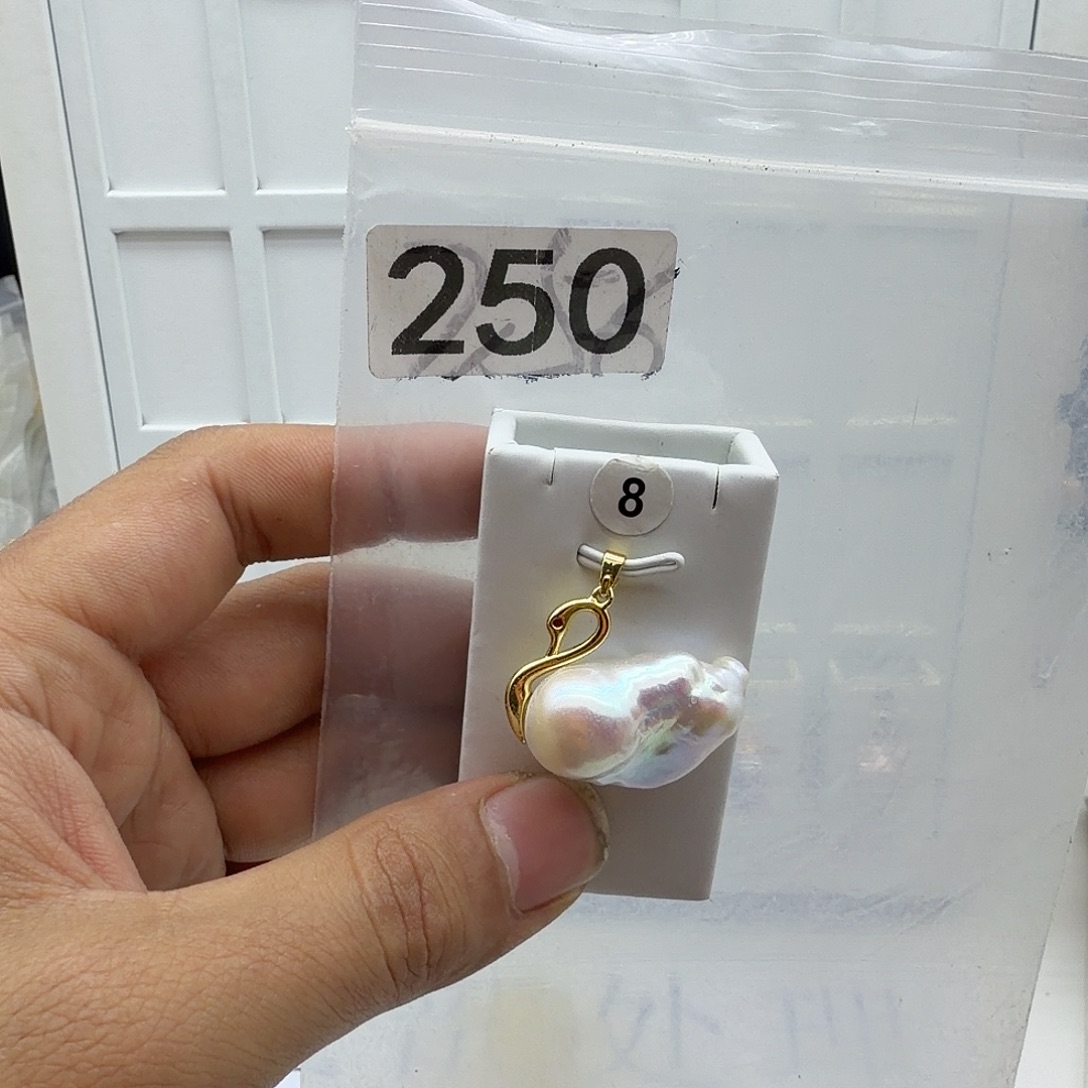 淡水珍珠合金颈饰
