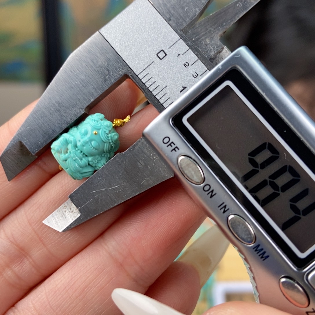 未镶嵌绿松石珠宝奇石