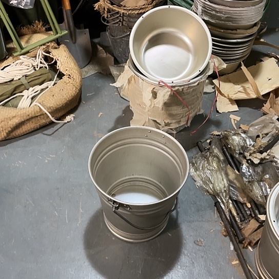 【闪购商品】翦*阁氧化铝水桶+34厘米铝盆