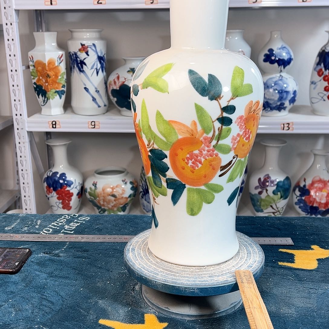 摆件景德镇陶瓷直石