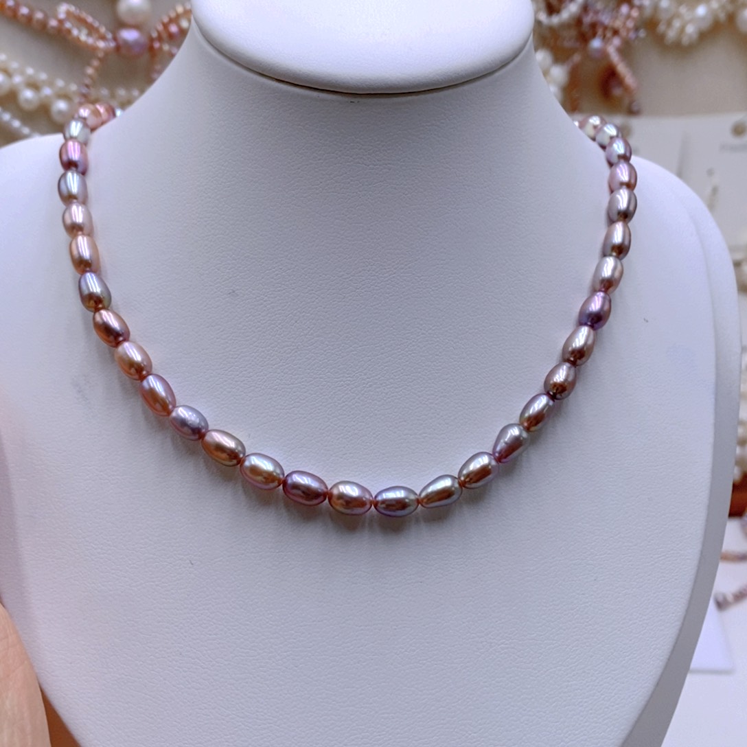 银S925镶嵌耳饰淡水珍珠