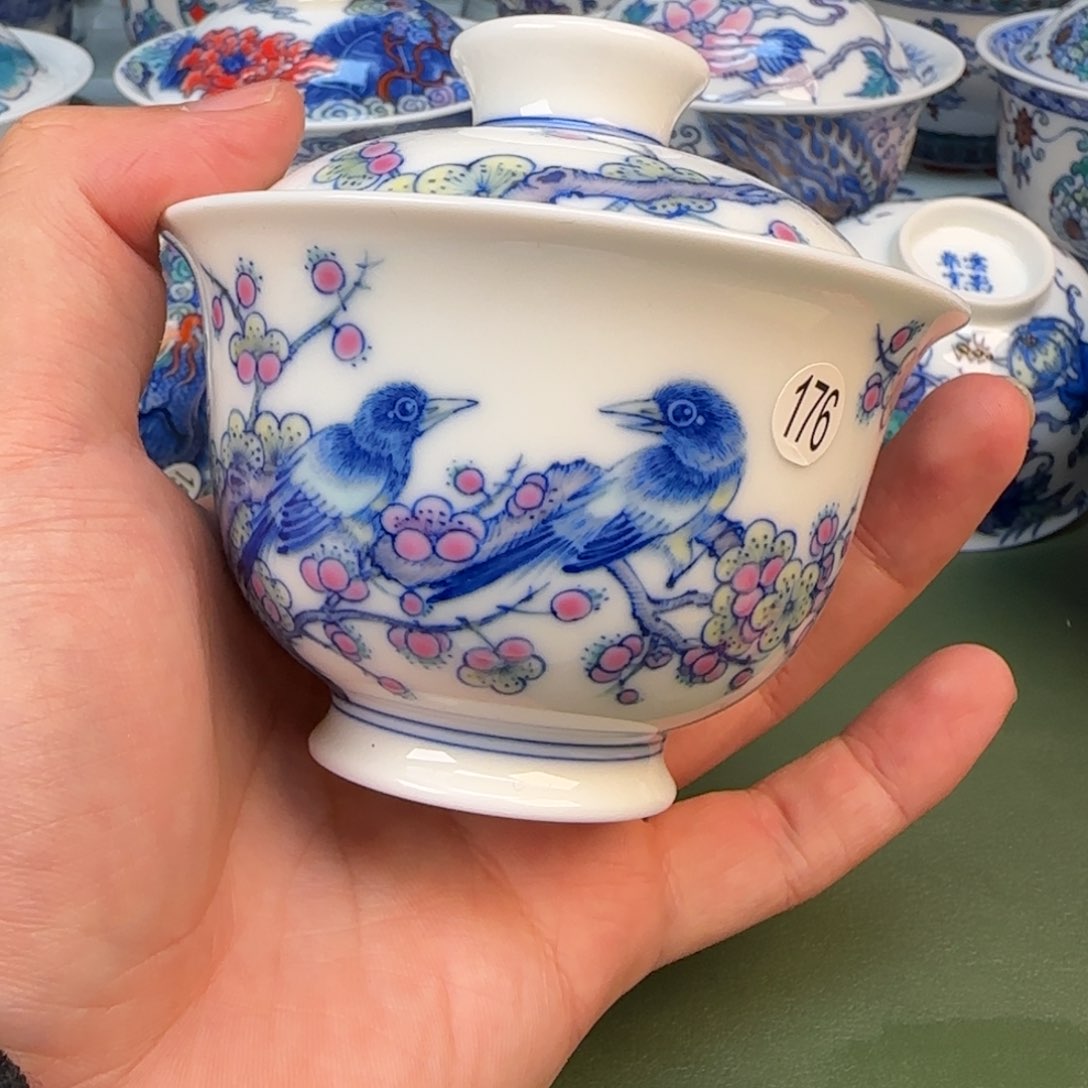 彦祖纯手工手绘茶具176