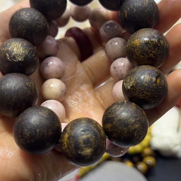 核桃手串/手链1.4紫罗兰圆珠