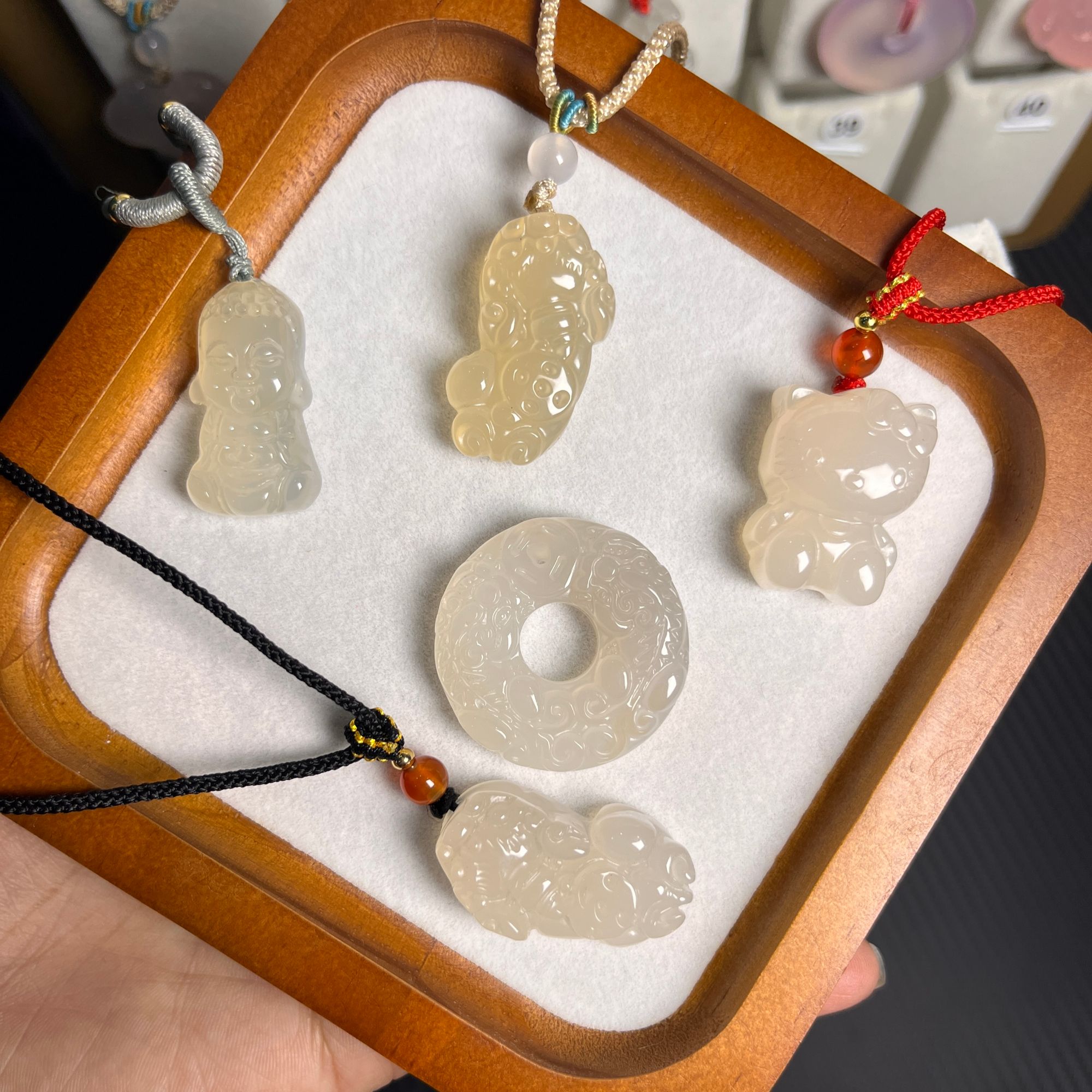 （直播间下单多样发货）平安扣佛公祥云锁大肚佛貔貅多样发货