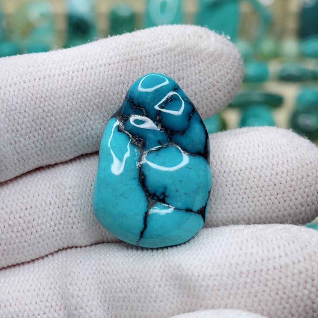 绿松石珠宝奇石未镶嵌