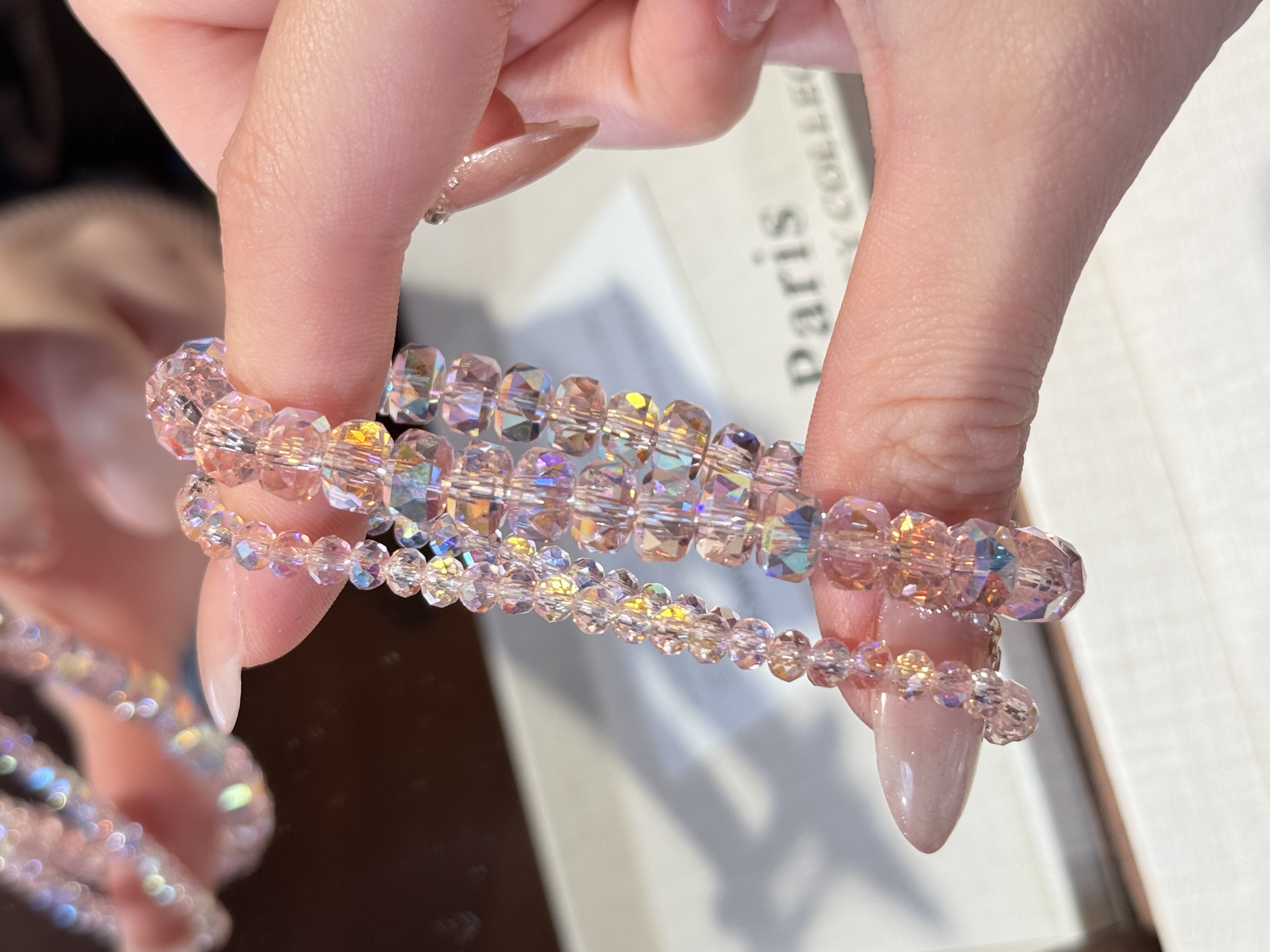 手链 0314-饰品手串粉华子