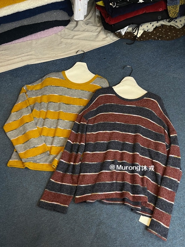 MR#76226#加厚条纹长袖 FL