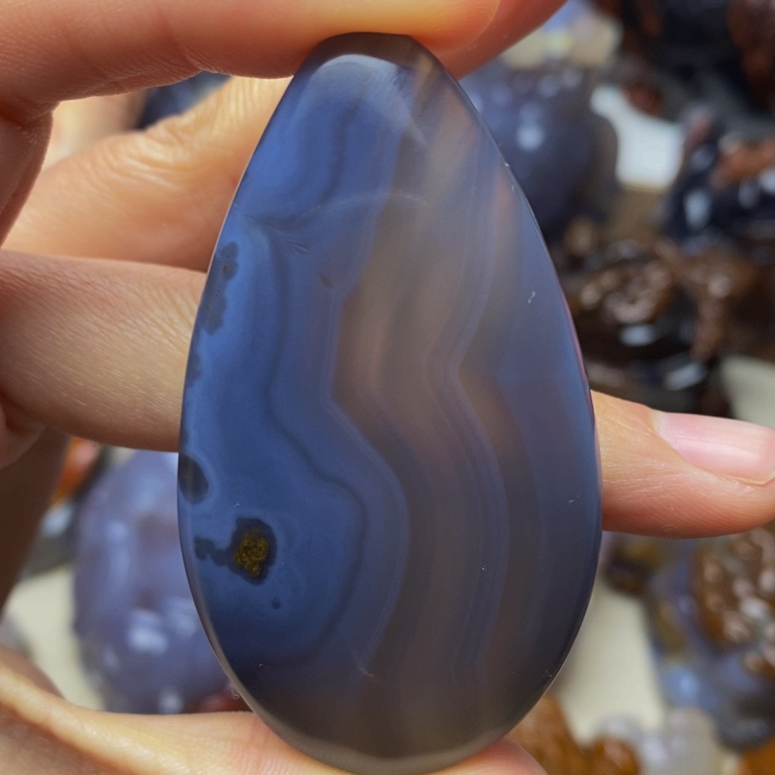 玛瑙/玉髓挂件未镶嵌