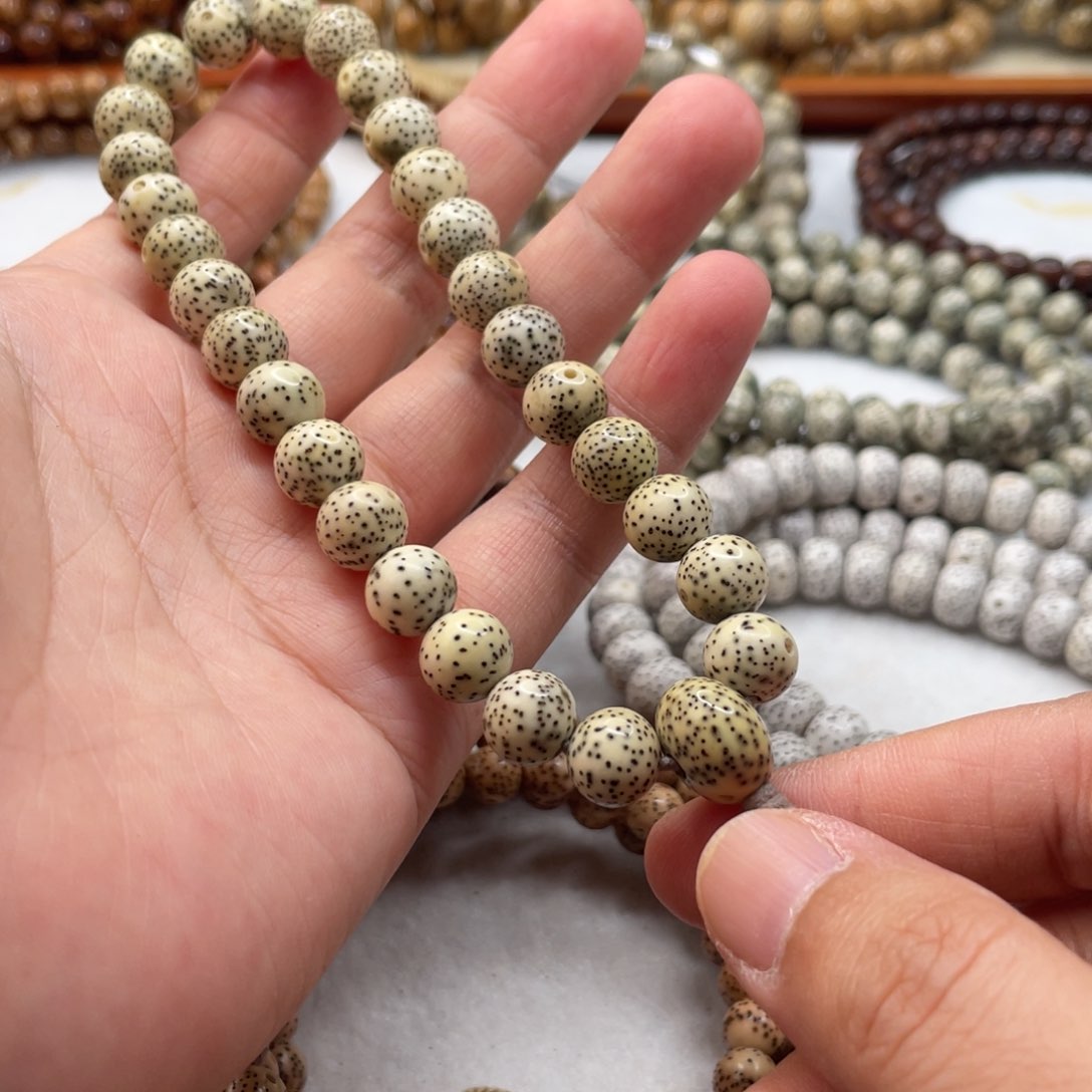 星月菩提吊坠10圆青花