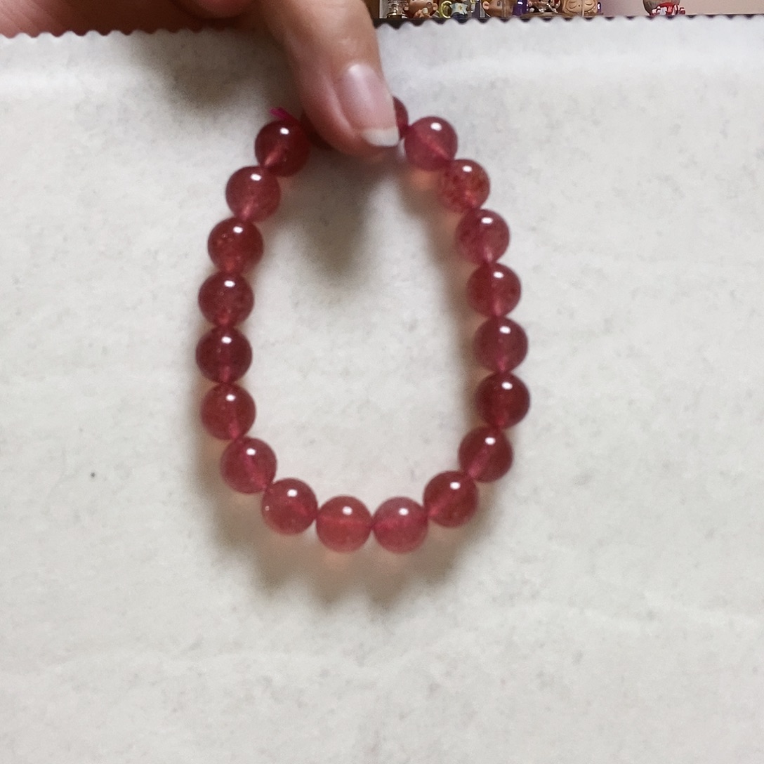 石英质玉手串未镶嵌简单