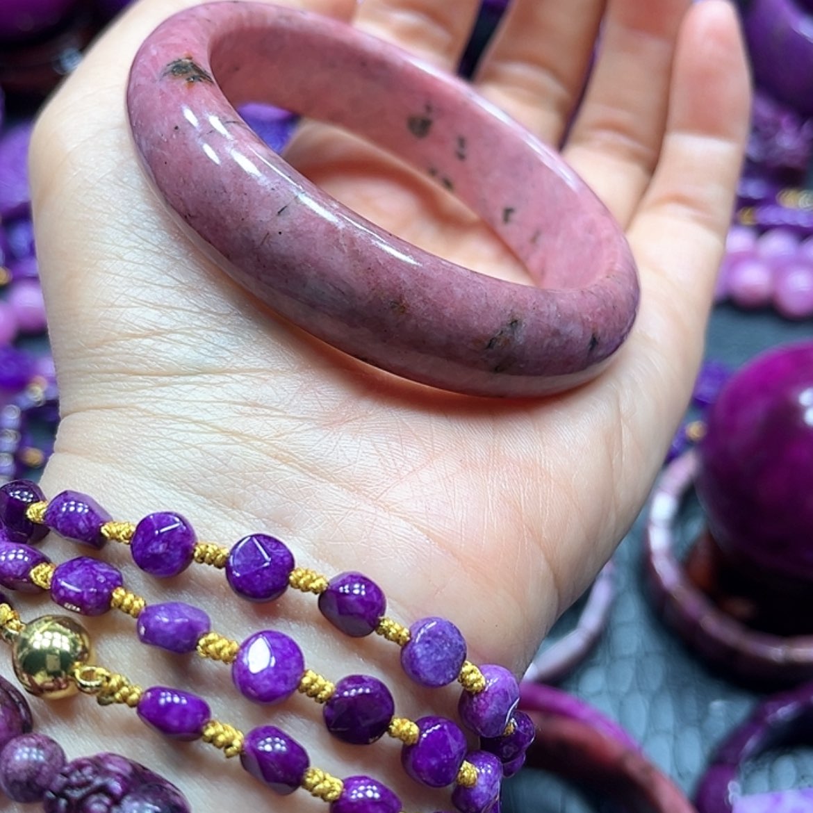 【闪购商品】琉璃配饰舒具石老油料35