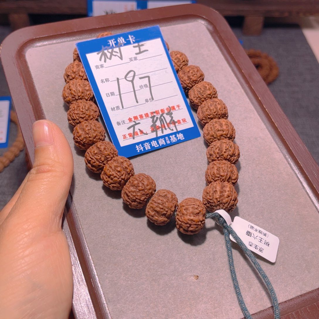 金刚菩提手串197树王6瓣17