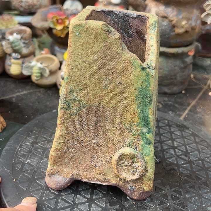 10福利手工粗陶高温花盆