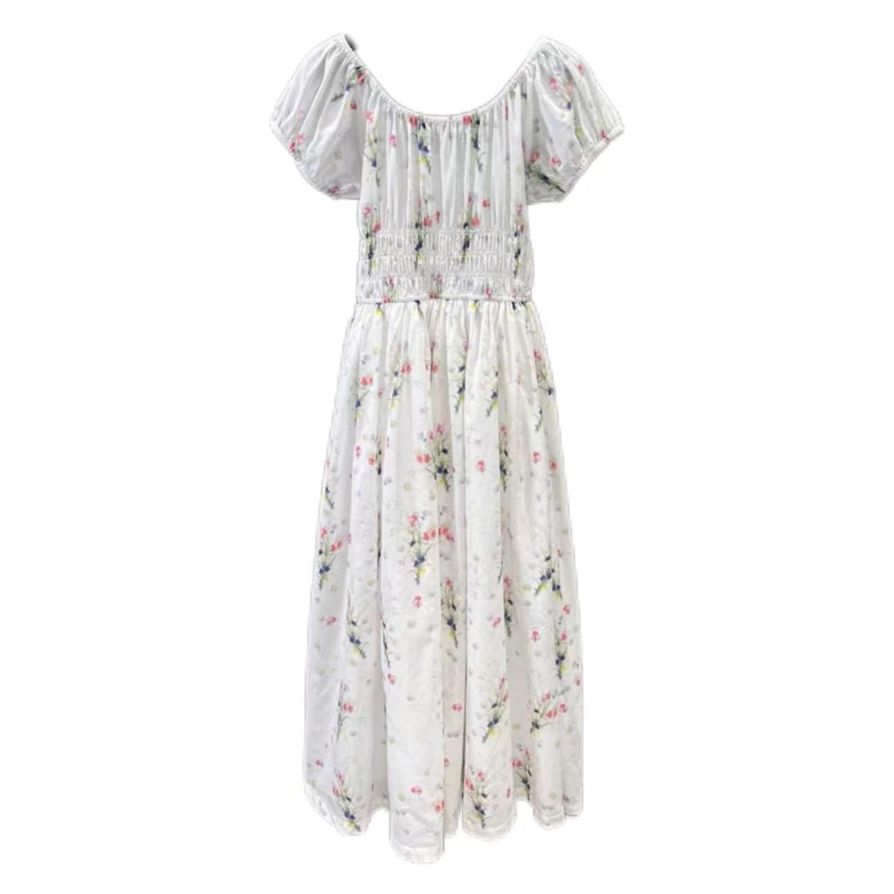 SENSE  25年  田园碎花短袖连衣裙