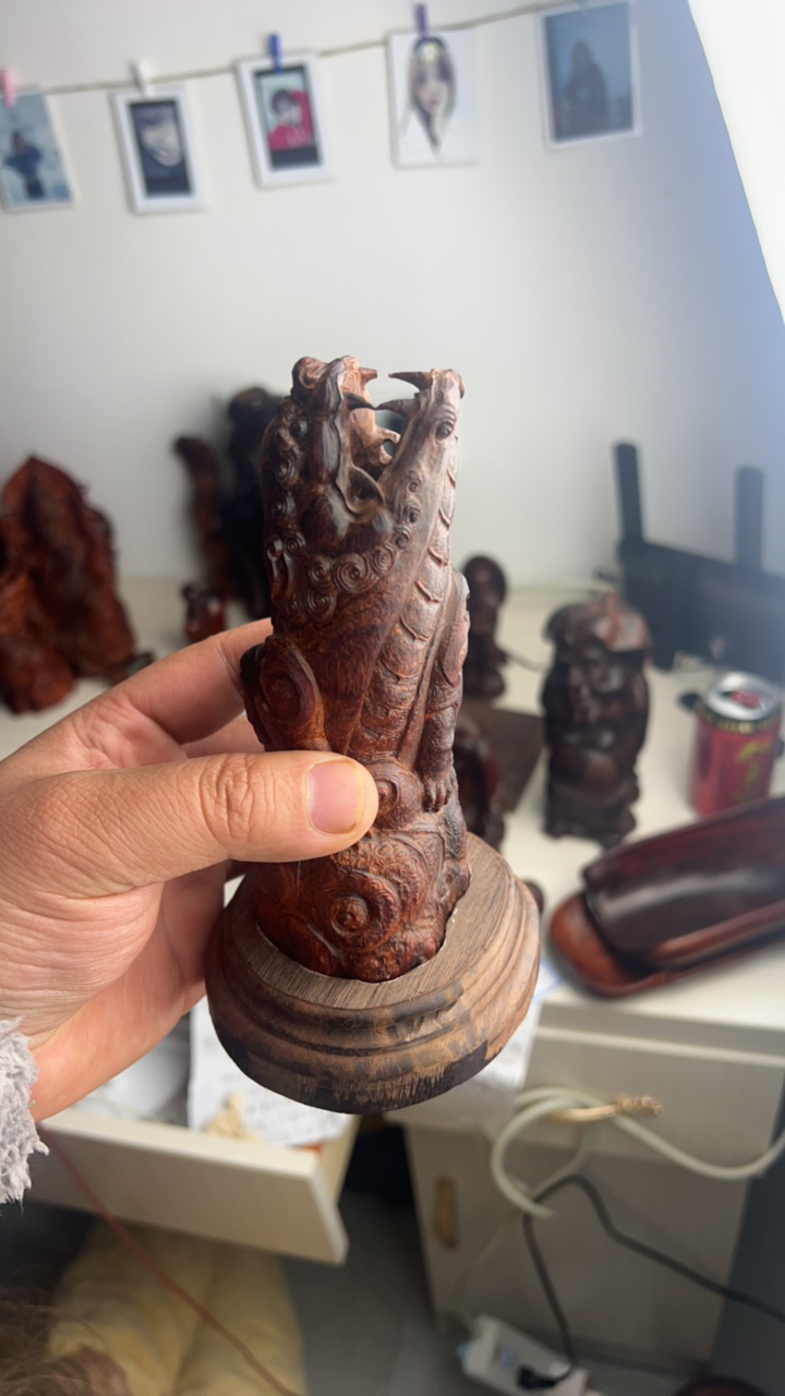 印度小叶紫檀檀香紫檀香炉