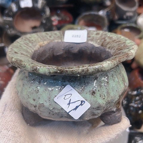 粗陶花盆手工花盆制作