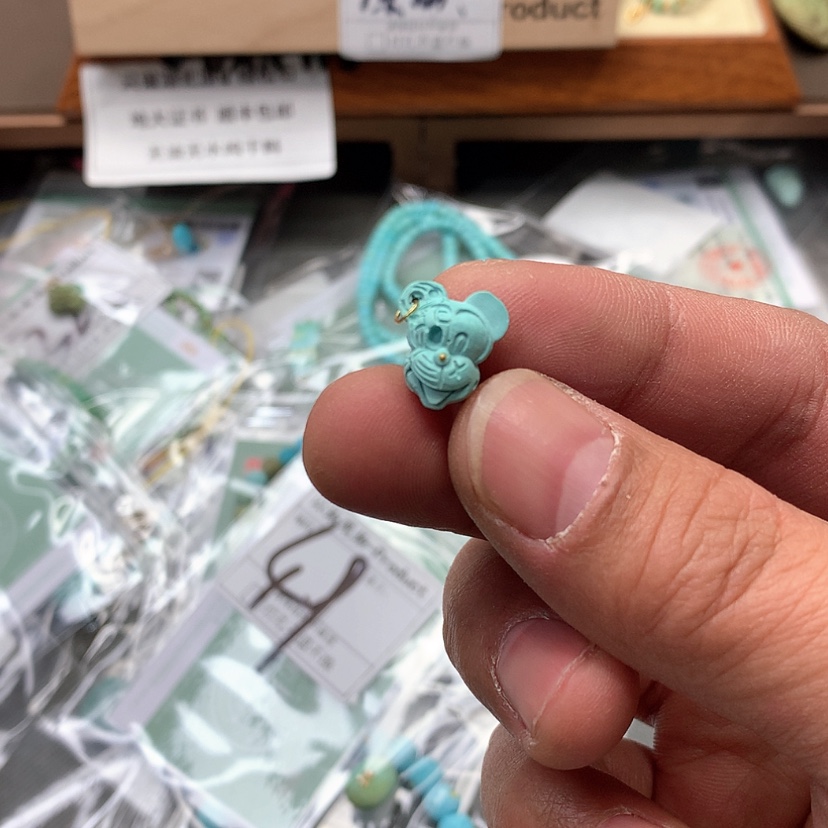 【闪购商品】绿松石颈饰未镶嵌23