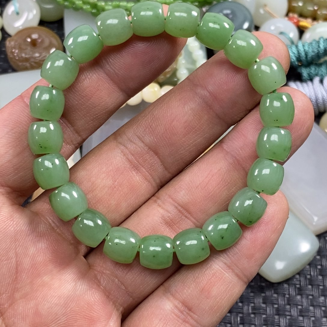 和田玉手链未镶嵌