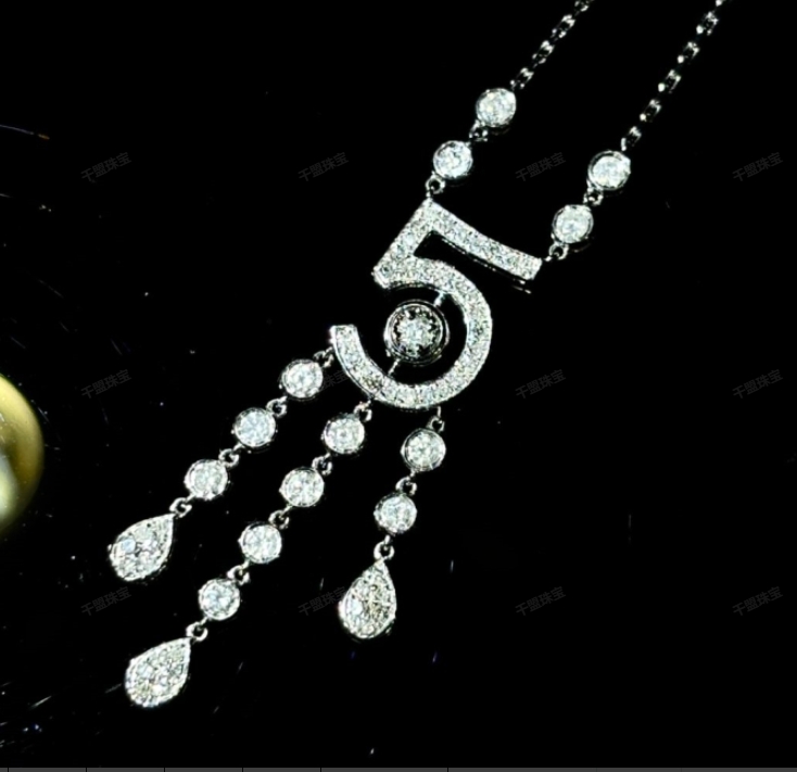 【富恩珠宝】 18k  5号高定项链