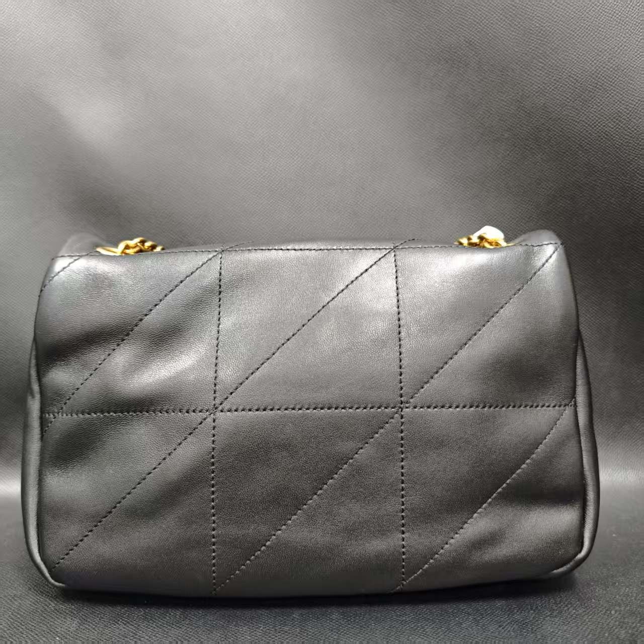 SMVP 高定奢品 潮流真皮新款女包中号 0361-1 黑色杰米