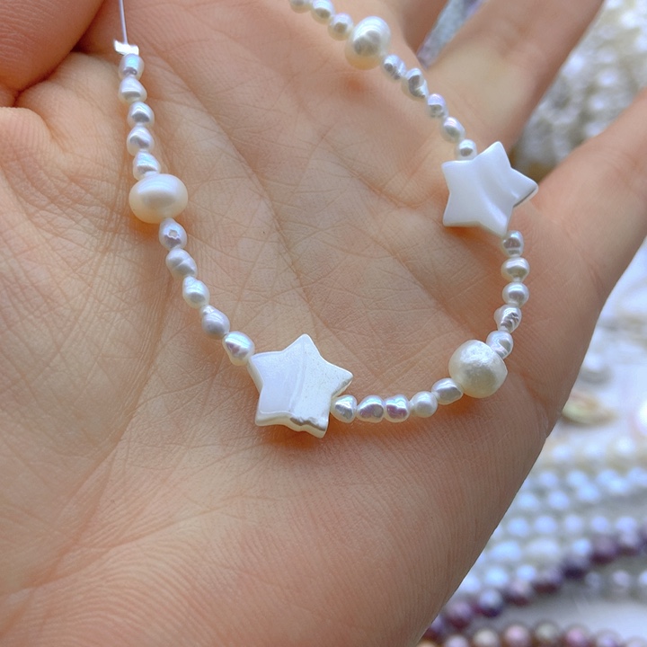 淡水珍珠颈饰未镶嵌