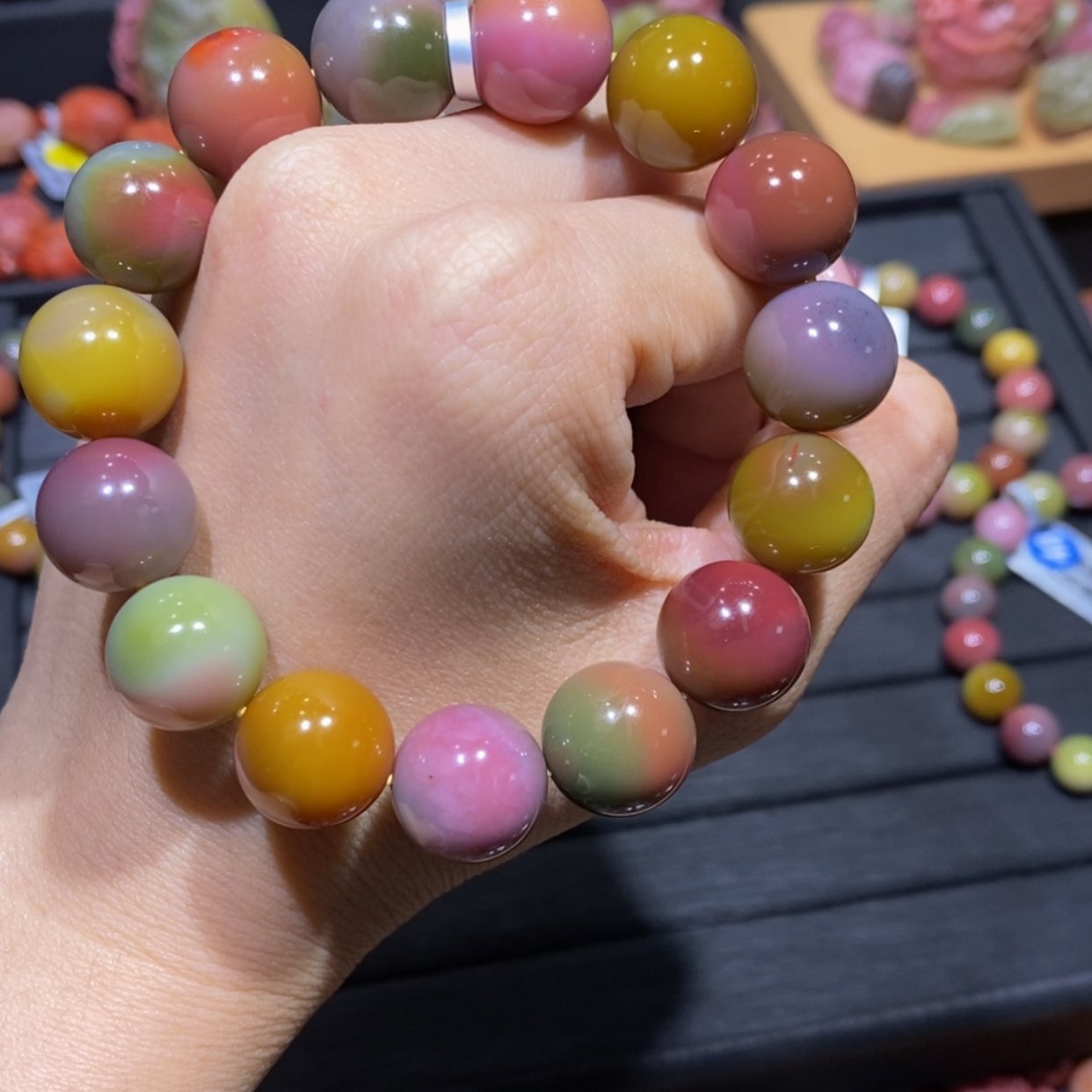 【闪购商品】玛瑙/玉髓手串未镶嵌盐源玛瑙