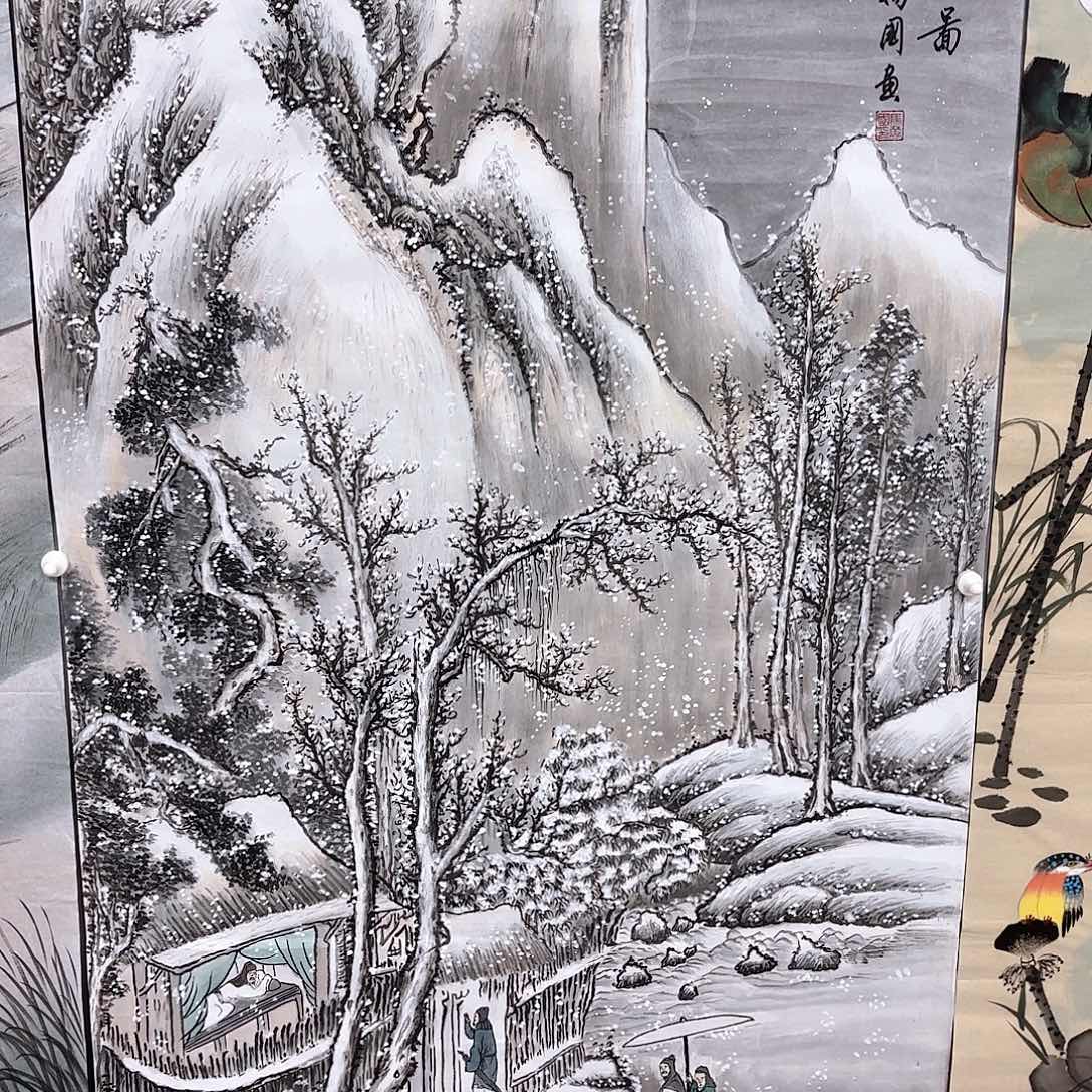 国画纯手工纯手工