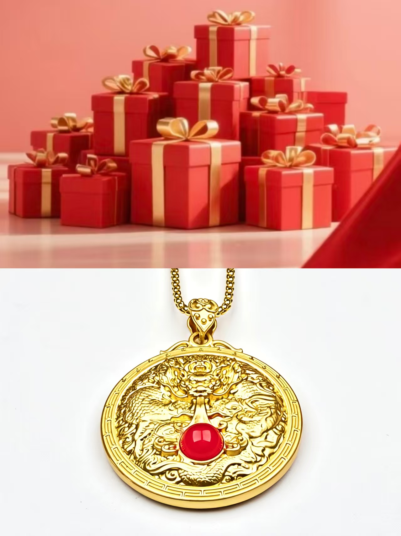 惊喜礼盒原创春节风格轻职风精品挂件k848