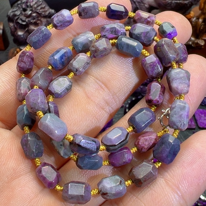 苏纪石（舒俱来）项链银S925镶嵌