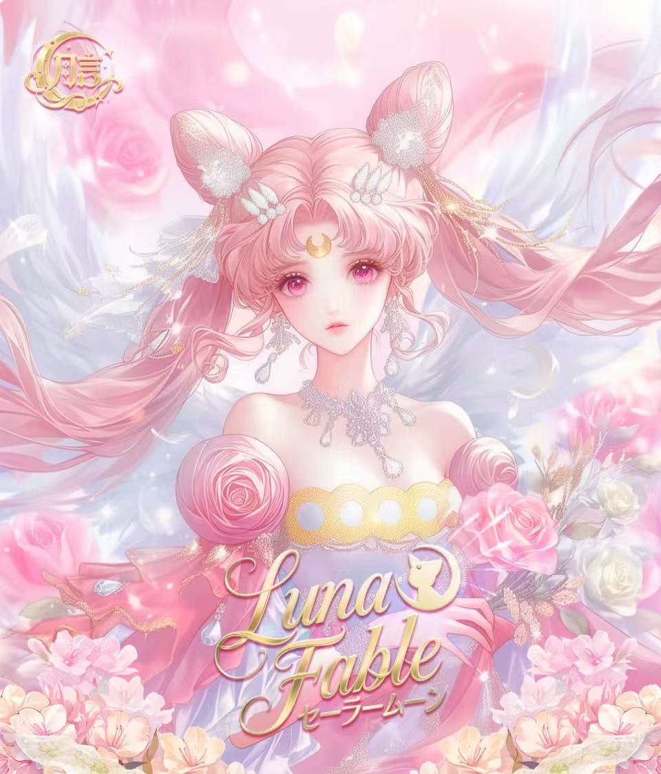  【新人叠叠】9.9月言美少女战士第一弹 纸卡 潮玩盲盒