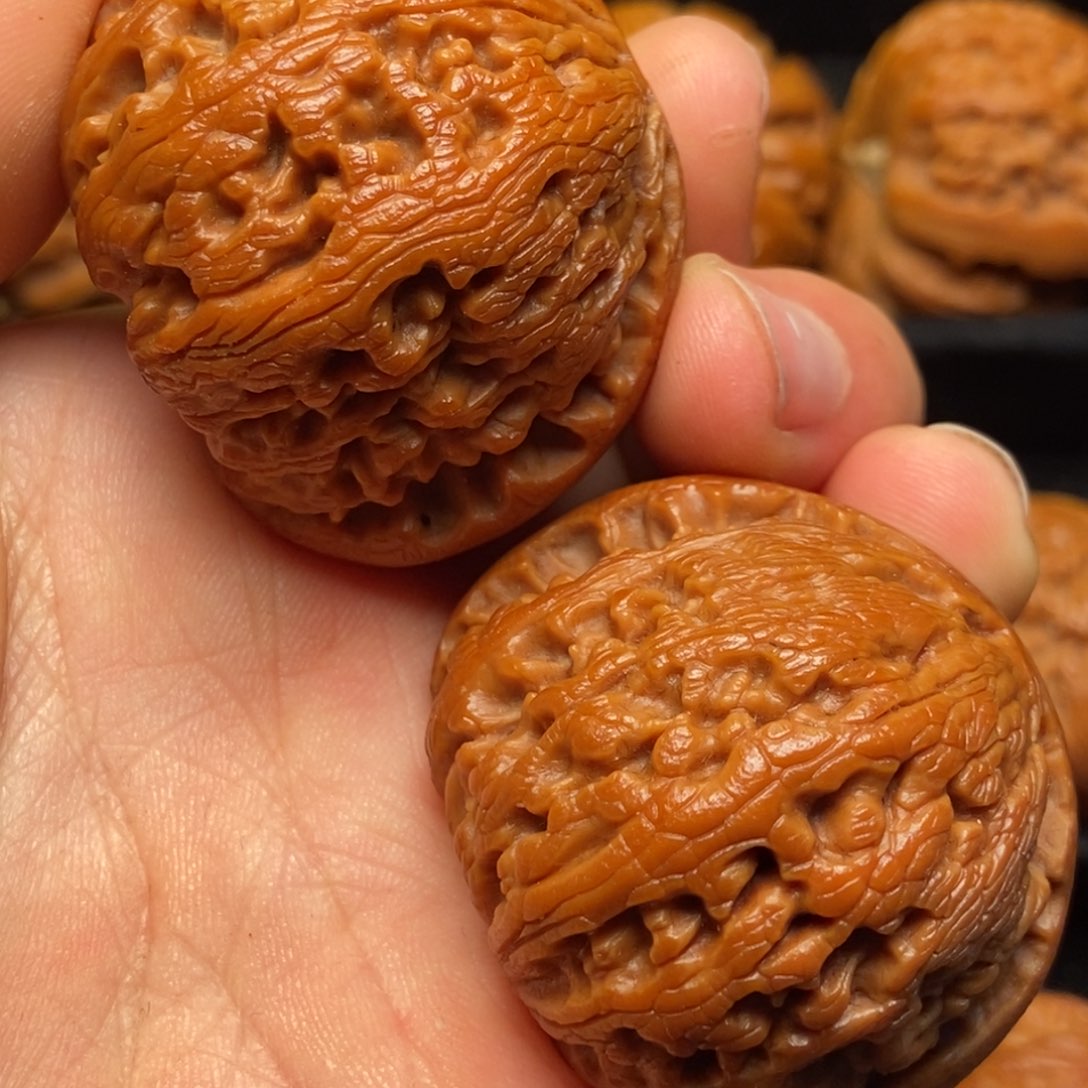 文玩核桃吊坠秦岭山脉核桃