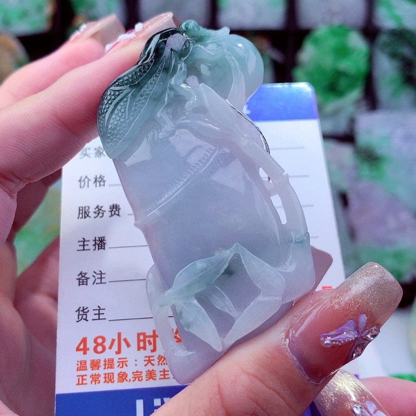 【闪购商品】翡翠颈饰未镶嵌挂件