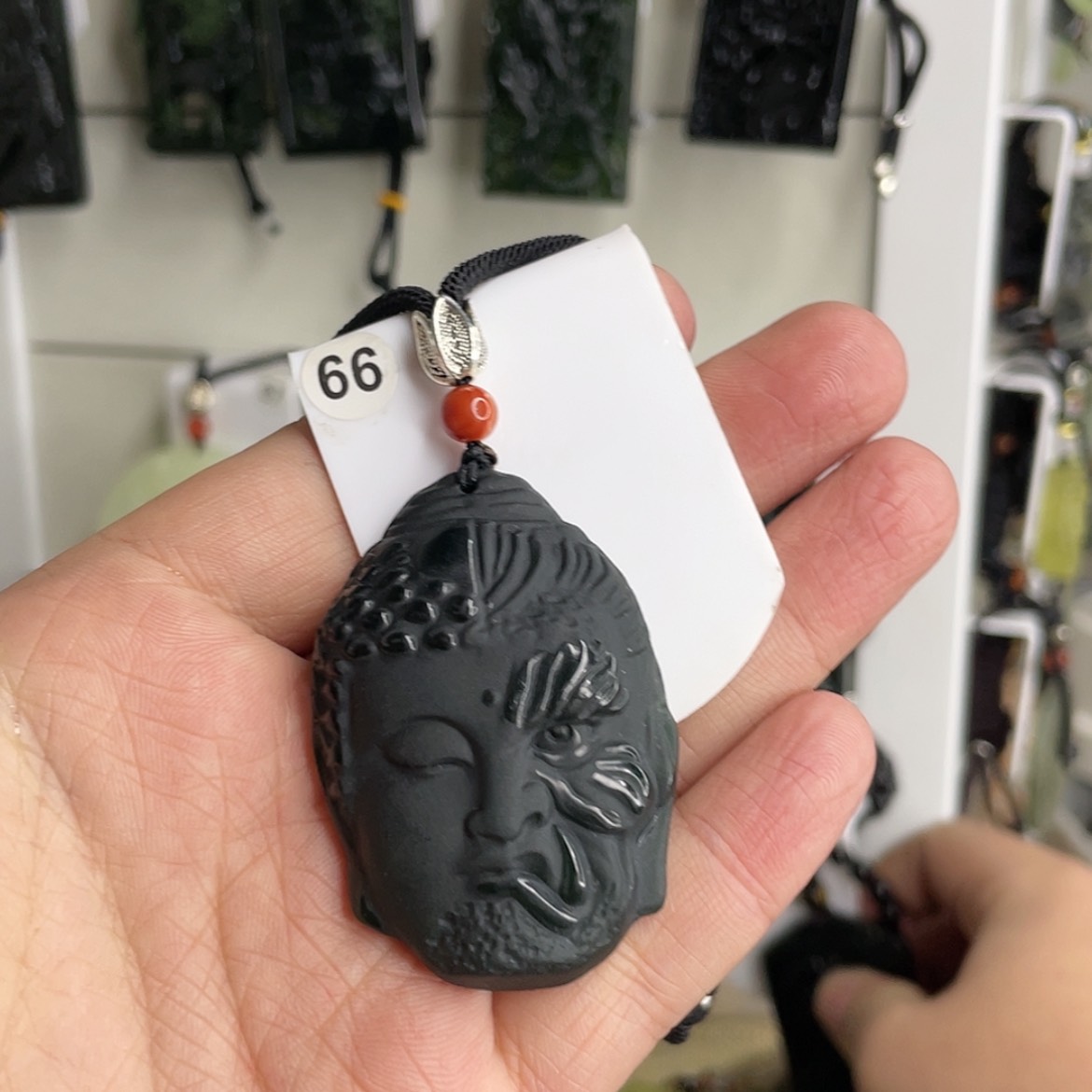 【闪购商品】岫玉颈饰未镶嵌?***.一念之间