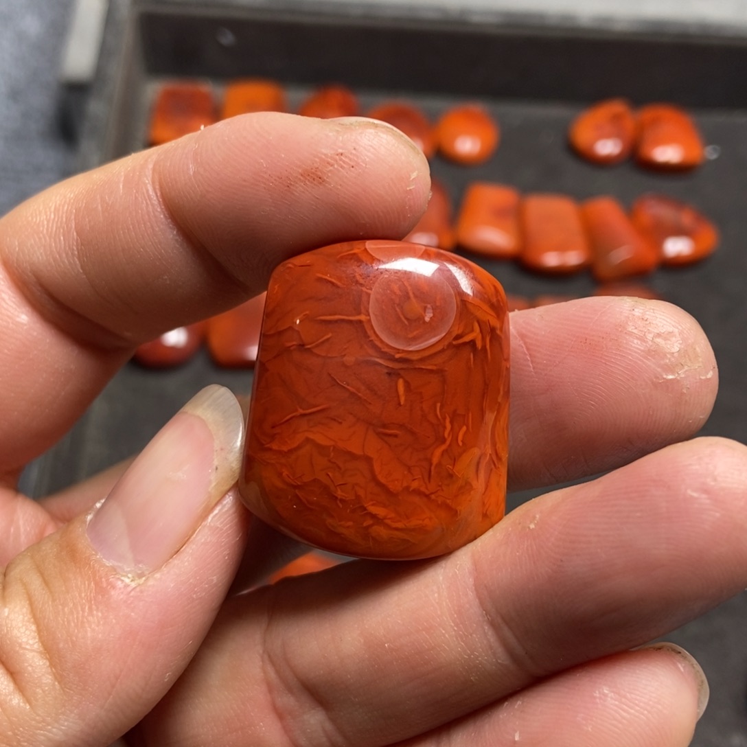 南红玛瑙吊坠(不含链)未镶嵌