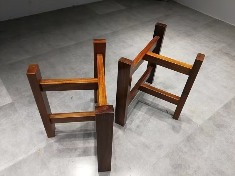 非洲进口实木大板茶桌办公桌