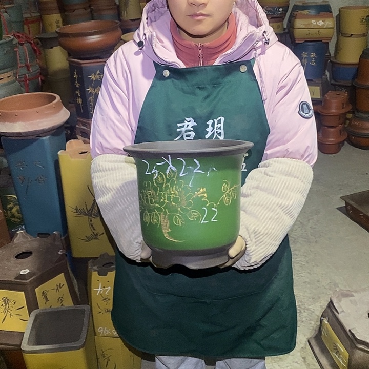 紫砂花盆紫砂花盆盆栽花卉苗木种植