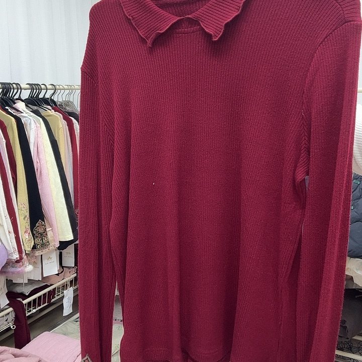 2903红色打底裙女的