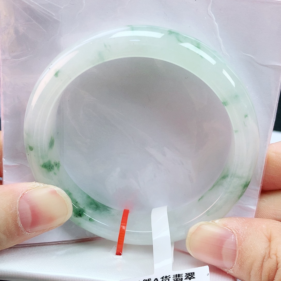 未镶嵌手镯翡翠53圈