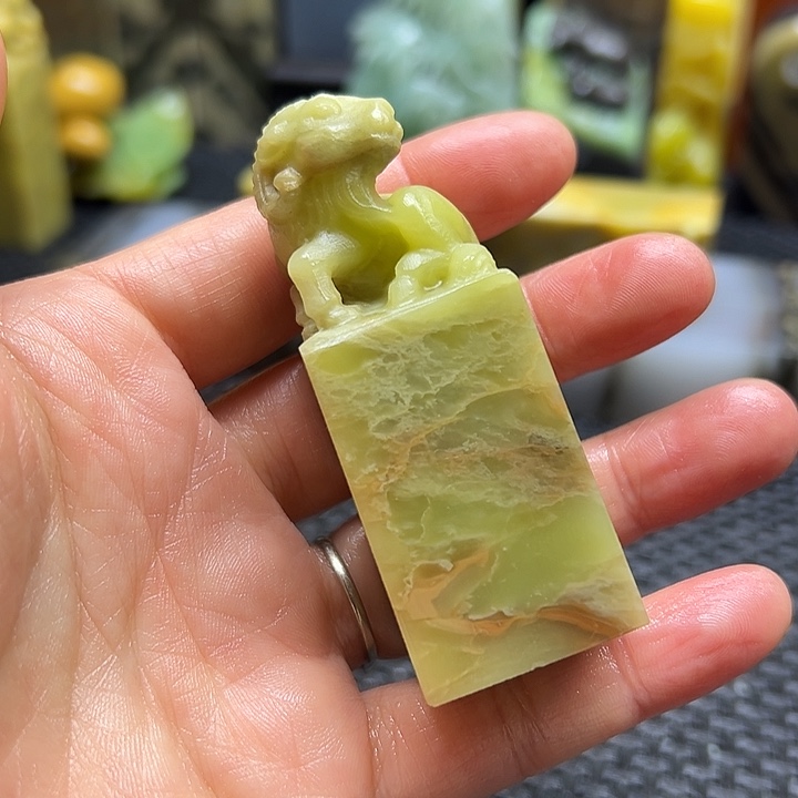 玉***人南美石印章石印章石