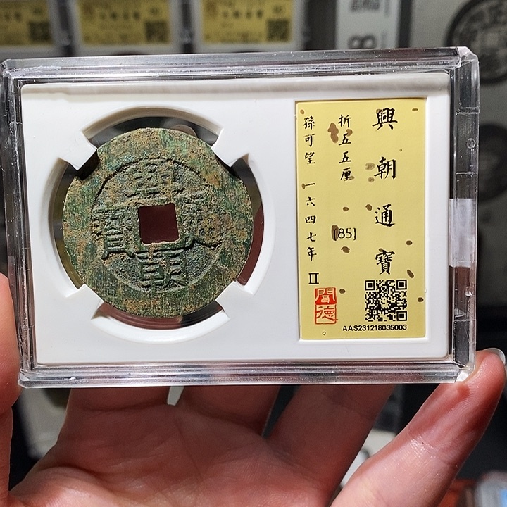 铜瀚海文物A兴朝通宝5003