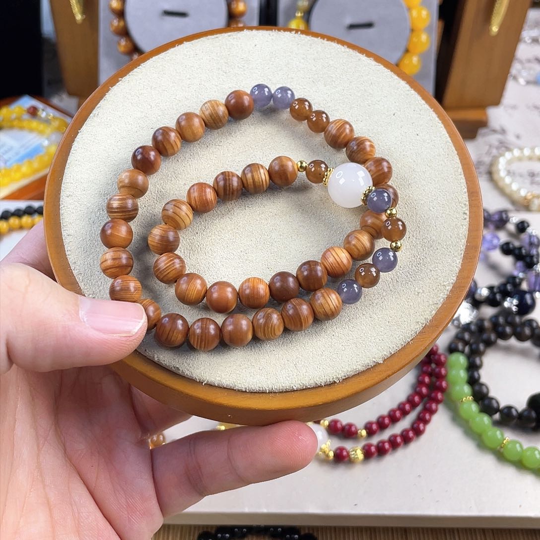 和田玉手饰银S925镀金镶嵌