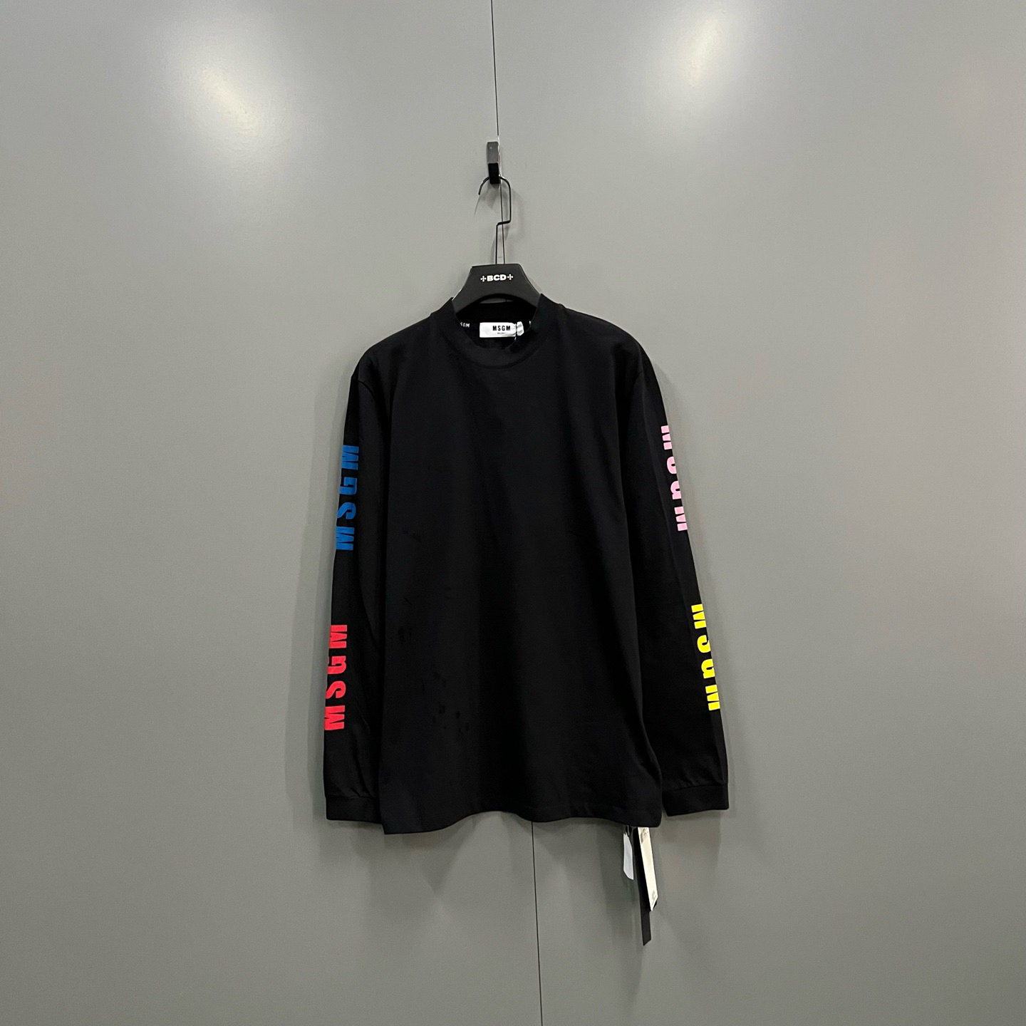 未使用 maje jp1224 MSGM 黑色侧边长袖 020428