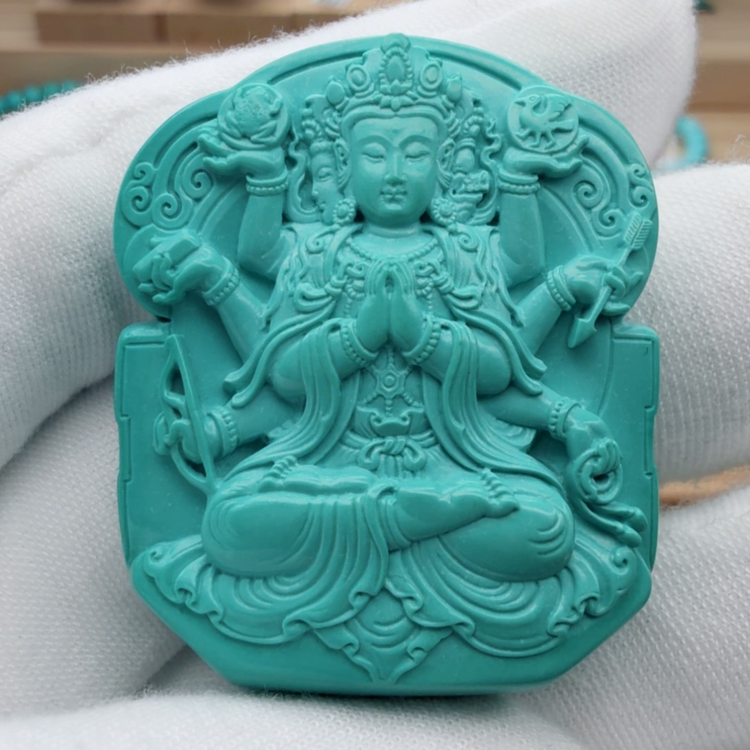 绿松石未镶嵌珠宝奇石