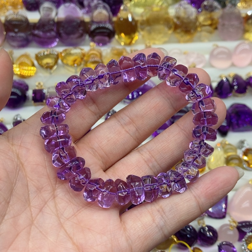 【闪购商品】水晶水晶手链未镶嵌
