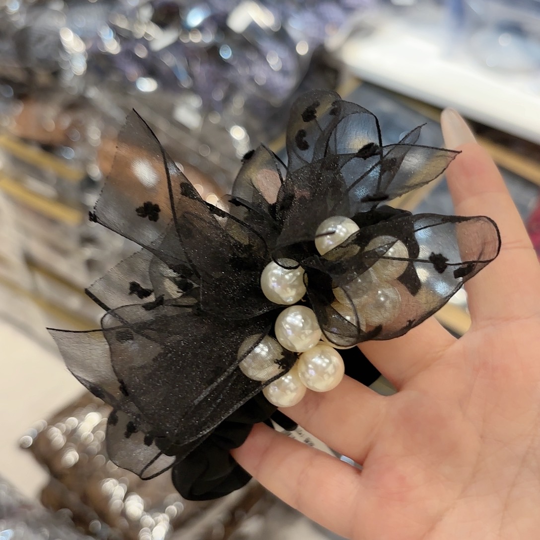 皮质铁合金发饰发夹