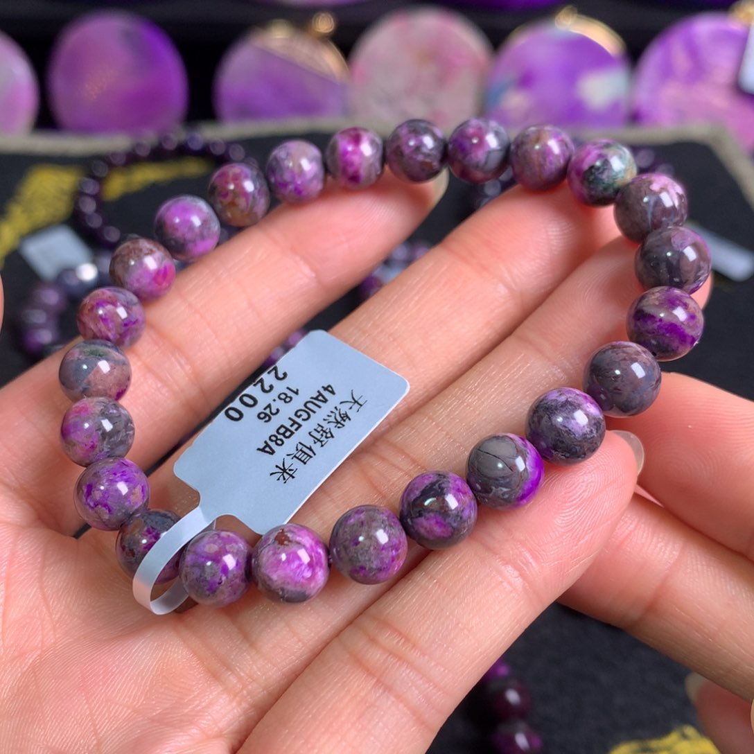 未镶嵌苏纪石（舒俱来）樱花手串A***a