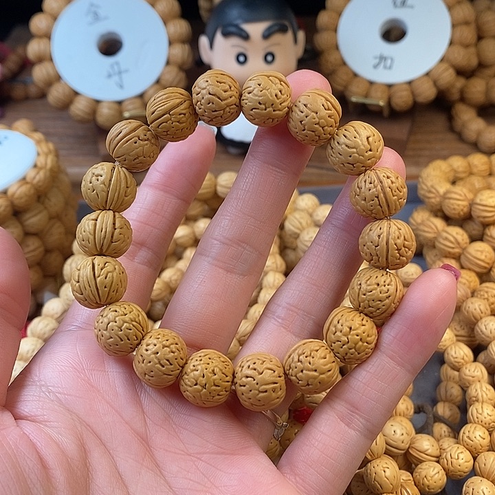桃核手串荔枝14 （尺寸误差0.5之间）