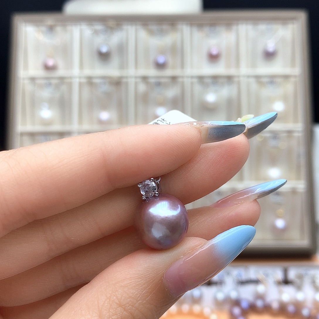 淡水珍珠合金颈饰